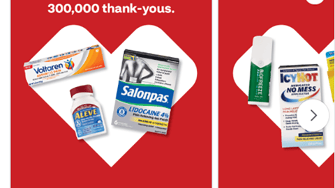 CVS '300,000 Thank-Yous' Facebook Update